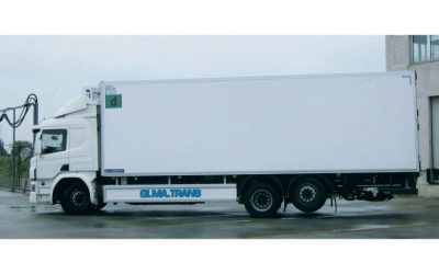 GI.MA. TRANS prima in Italia a coniugare metano e gruppo Frigoblock elettrico.